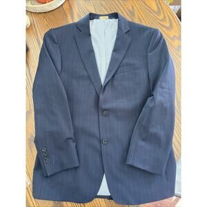 Brooks Brothers Explorer Regent Fit Wool Blend Blazer Jacket Blue Size 40S